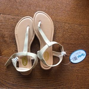 Beige sandals